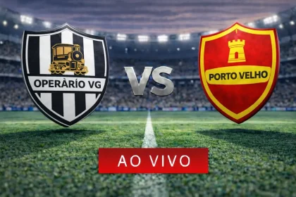 Onde assistir Operário VG x Porto Velho Ao Vivo hoje