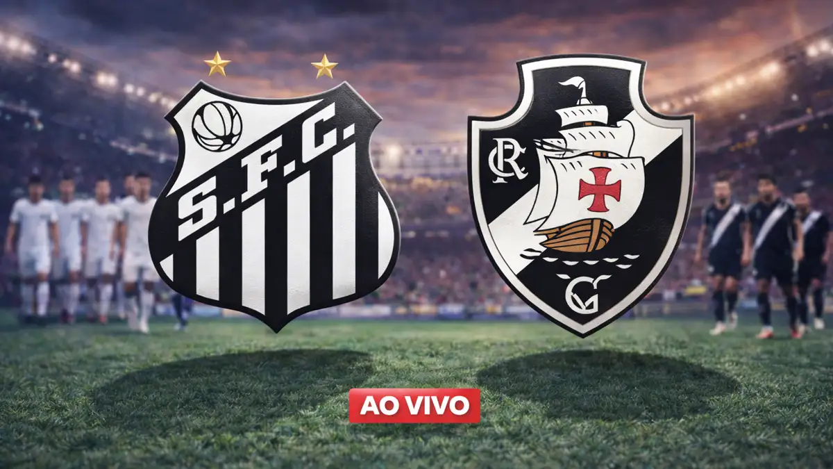 Onde assistir Santos x Vasco ao vivo hoje: horário e transmissão