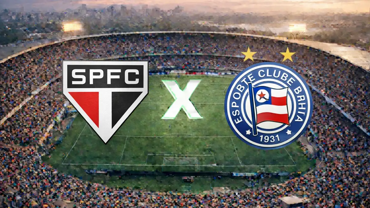 Onde assistir São Paulo x Bahia Ao Vivo hoje
