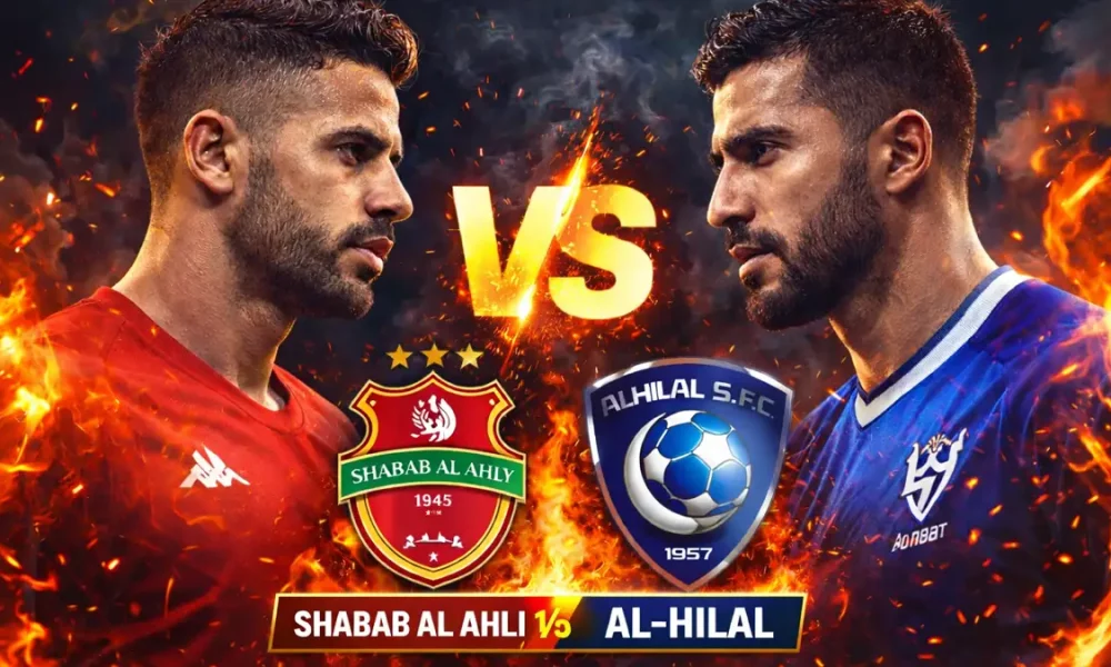 Shabab Al Ahly x Al-Hilal Ao Vivo: Saiba onde assistir o duelo de gigantes Asiáticos (Imagem gerada por Inteligência Artificial)