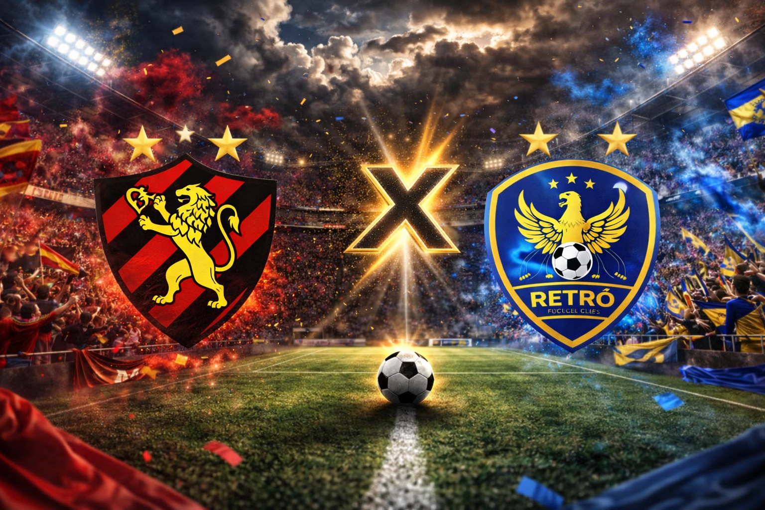 Onde assistir Sport x Retrô Ao Vivo hoje