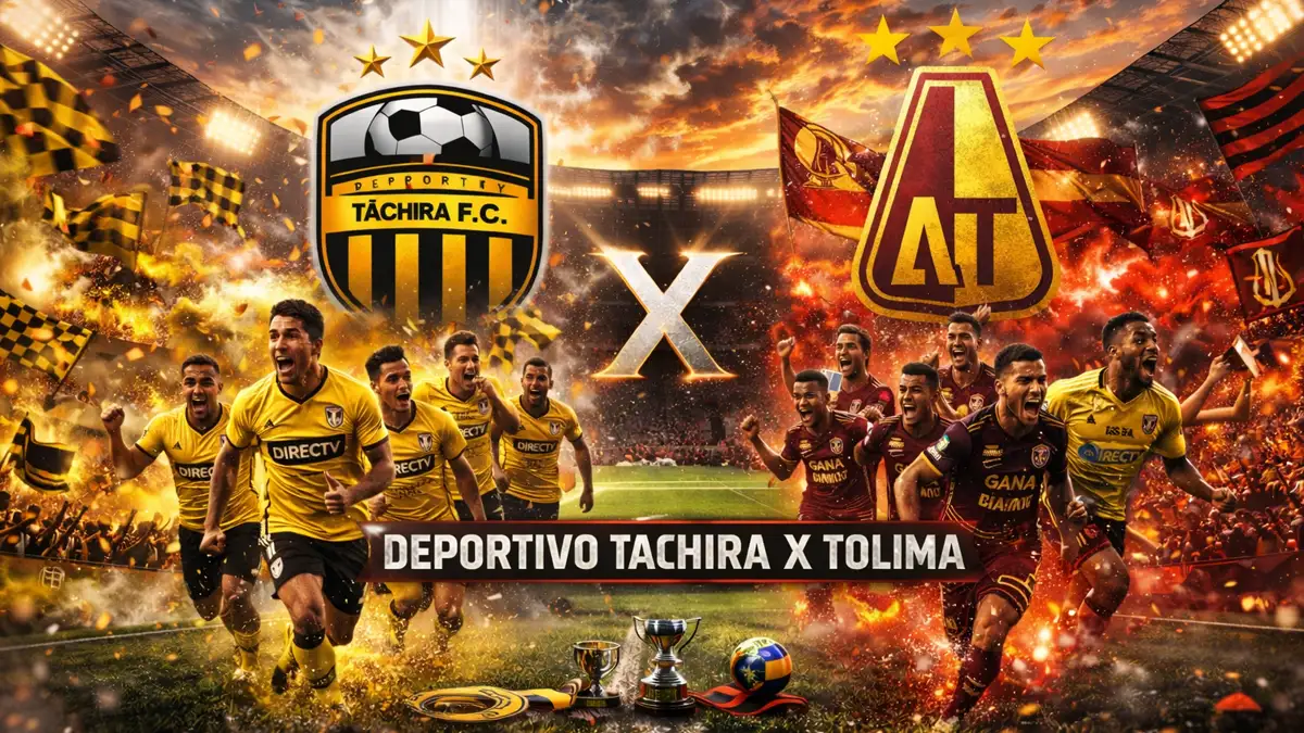 Deportivo Táchira x Tolima Ao Vivo: Acompamhe minuto a minuto