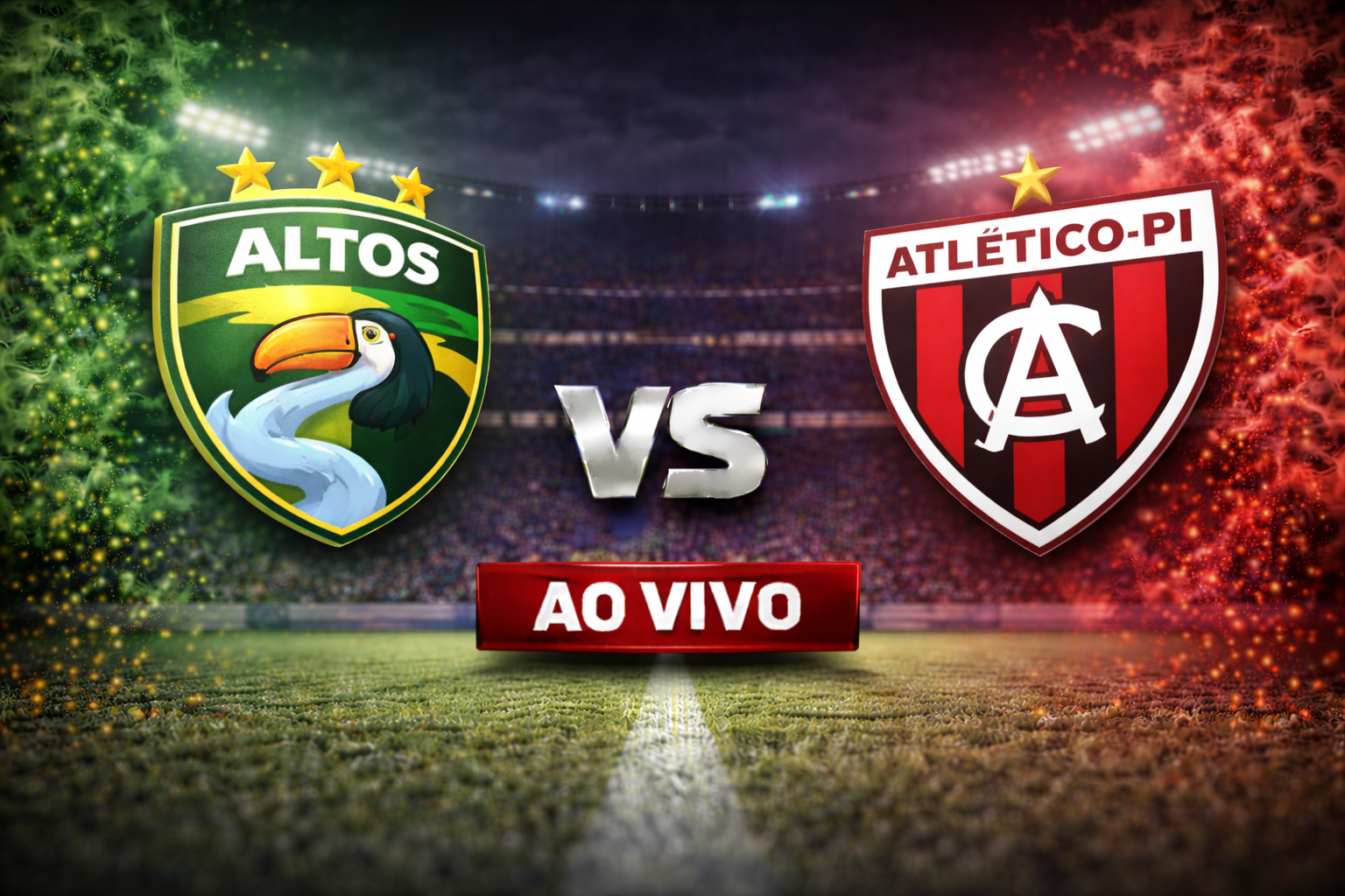 Altos x Atlético-PI duelam por vaga na final do Piauiense 2026