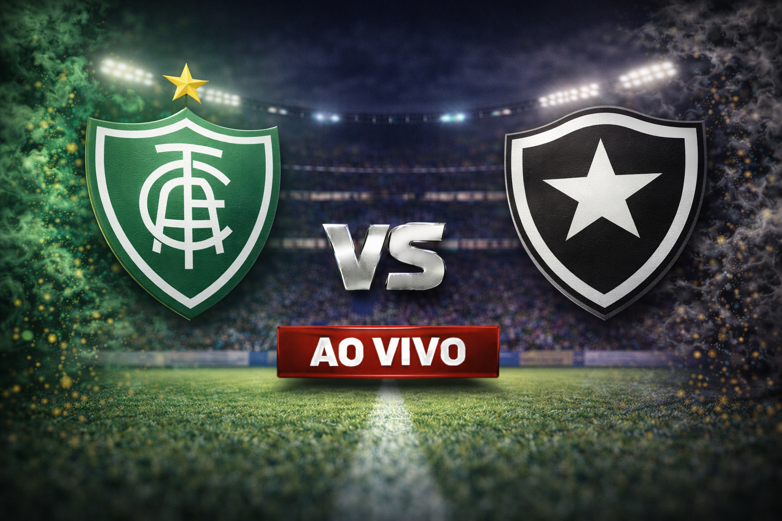 Onde assistir América-MG x Botafogo Ao Vivo: escalações e arbitragem do Sub-20