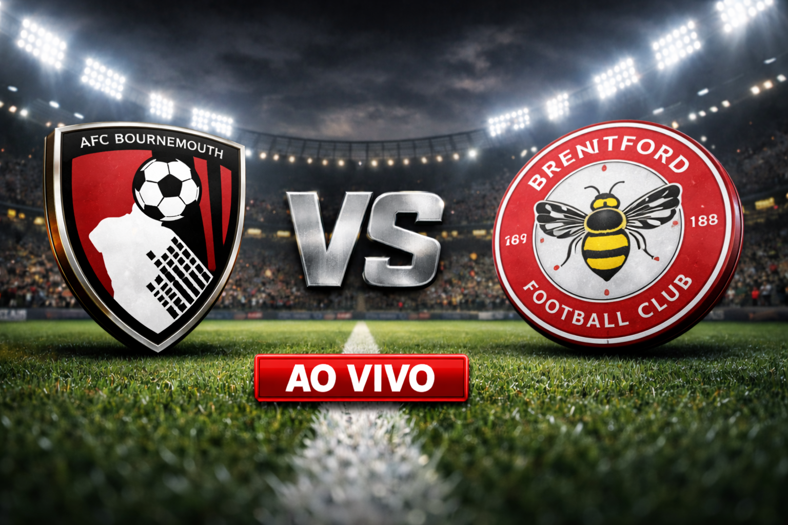 Onde assistir Bournemouth x Brentford ao vivo: Horário e escalações na Premier League