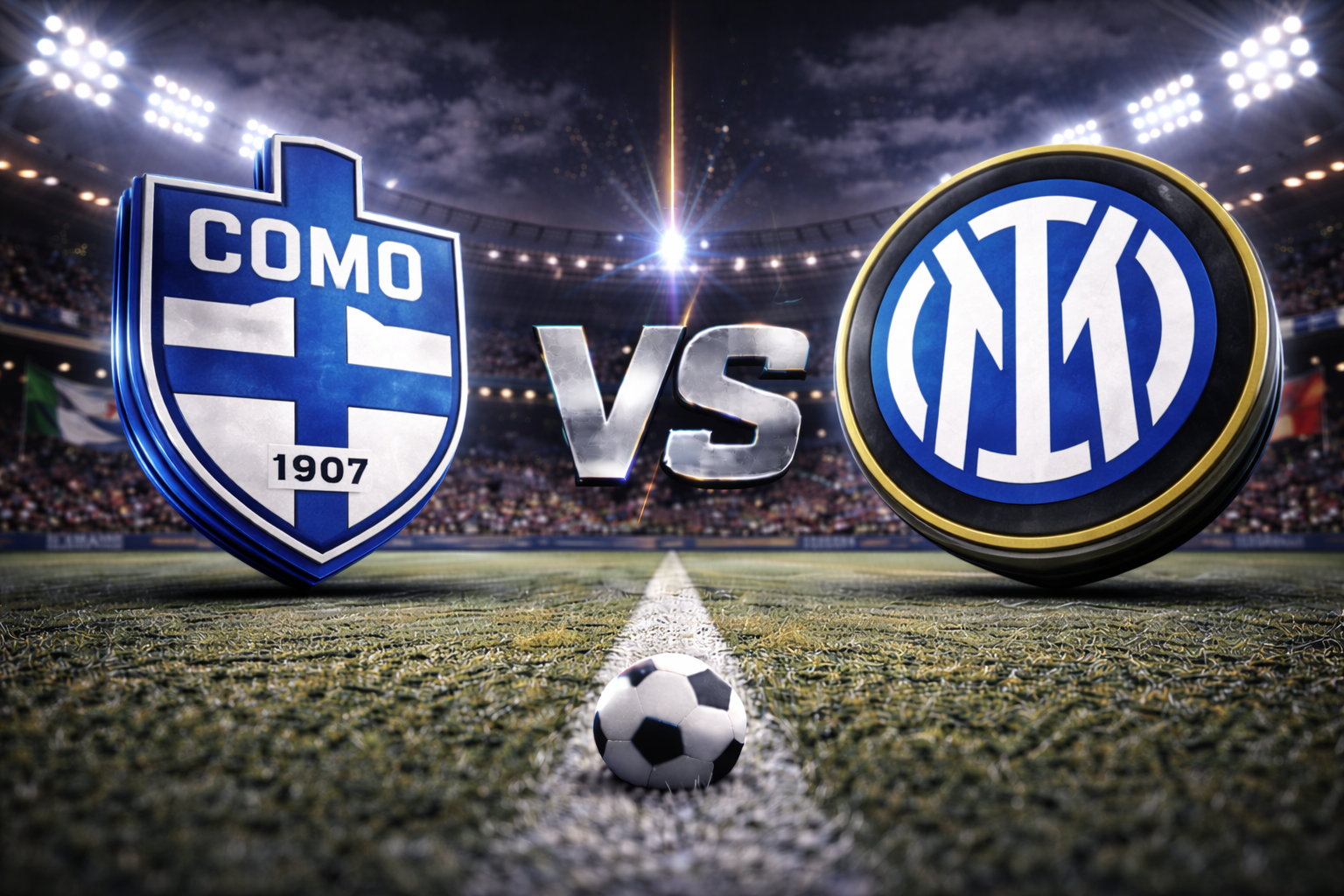 Onde assistir Como x Internazionale ao vivo: Semifinal, horário e escalações da Copa da Itália