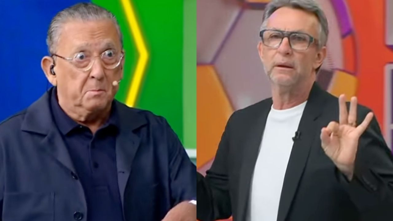 Galvão Bueno responde a Neto sobre Ibope: '1 único só minuto'