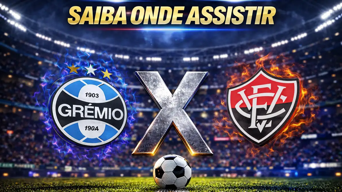 Grêmio x Vitória ao vivo hoje: onde assistir, horário e escalações pelo Brasileirão