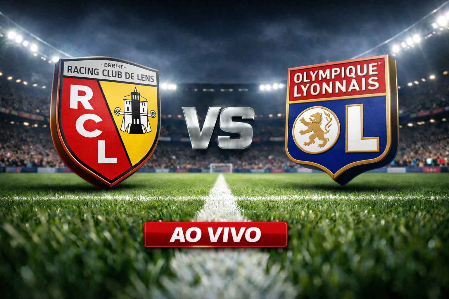 Onde assistir Lens x Lyon ao vivo: Horário e escalações na Copa da França