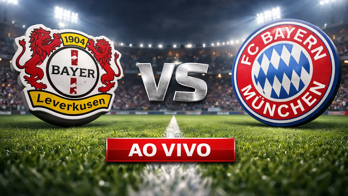 Onde assistir Bayer Leverkusen x Bayern de Munique Ao Vivo