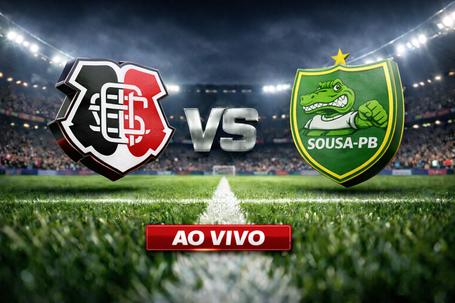 Onde assistir Santa Cruz x Sousa-PB ao vivo: Fase e horário da Copa do Brasil