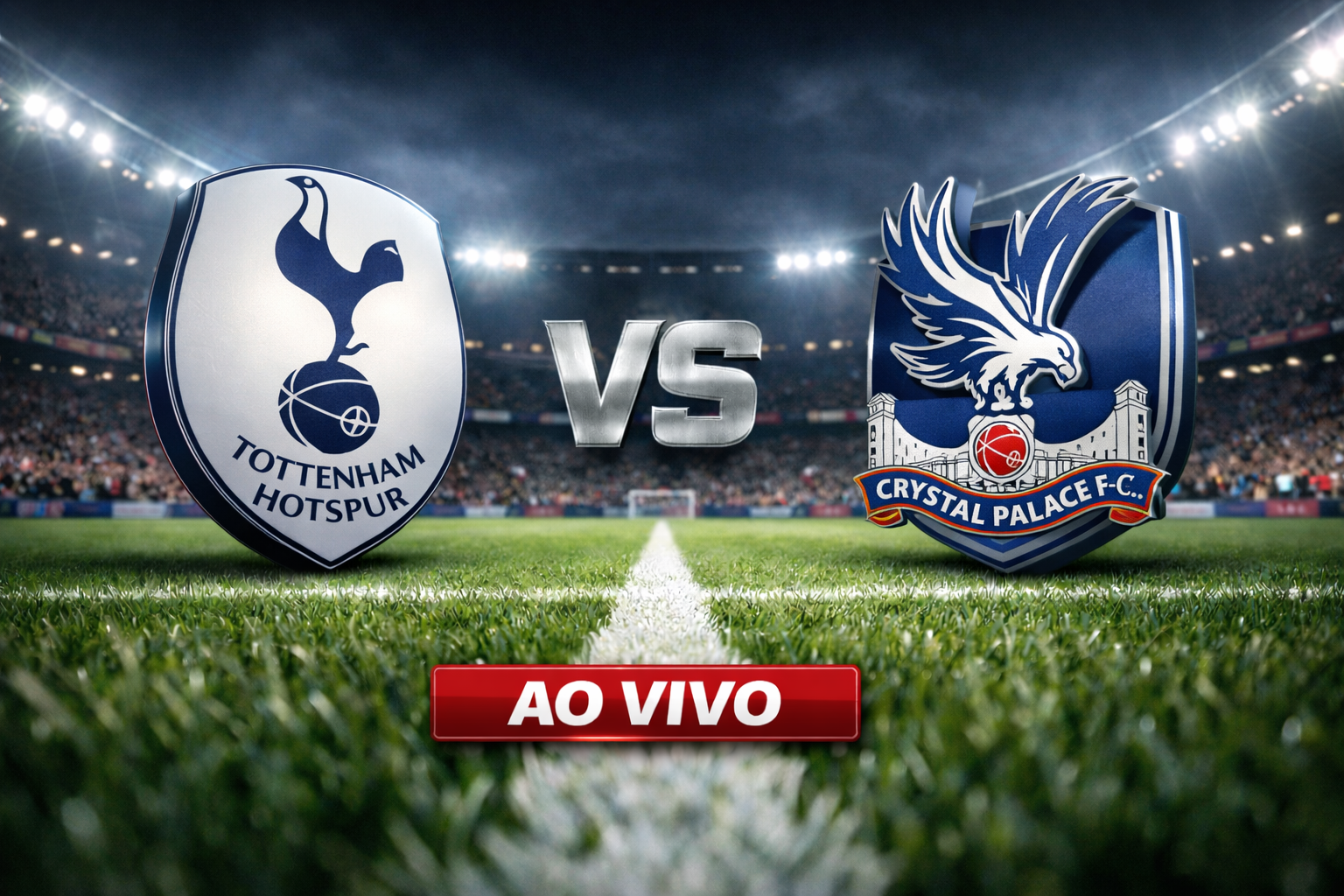 Onde assistir Tottenham x Crystal Palace ao vivo: Horário e escalações na Premier League