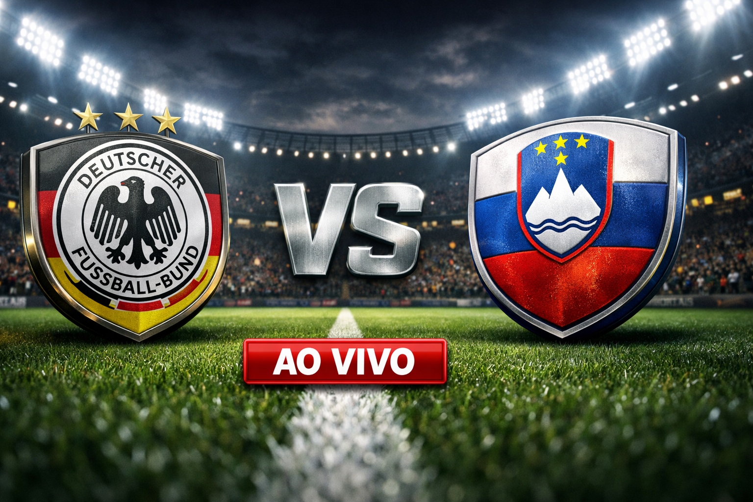 Onde assistir Alemanha x Eslovênia ao vivo: Horário e escalações nas Eliminatórias da Euro