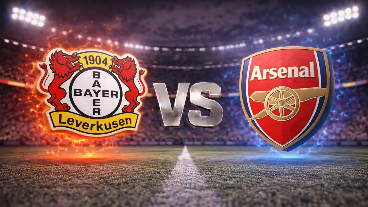 Confira onde assistir Bayer Leverkusen x Arsenal ao vivo hoje, horário da partida e prováveis escalações pela Champions League.