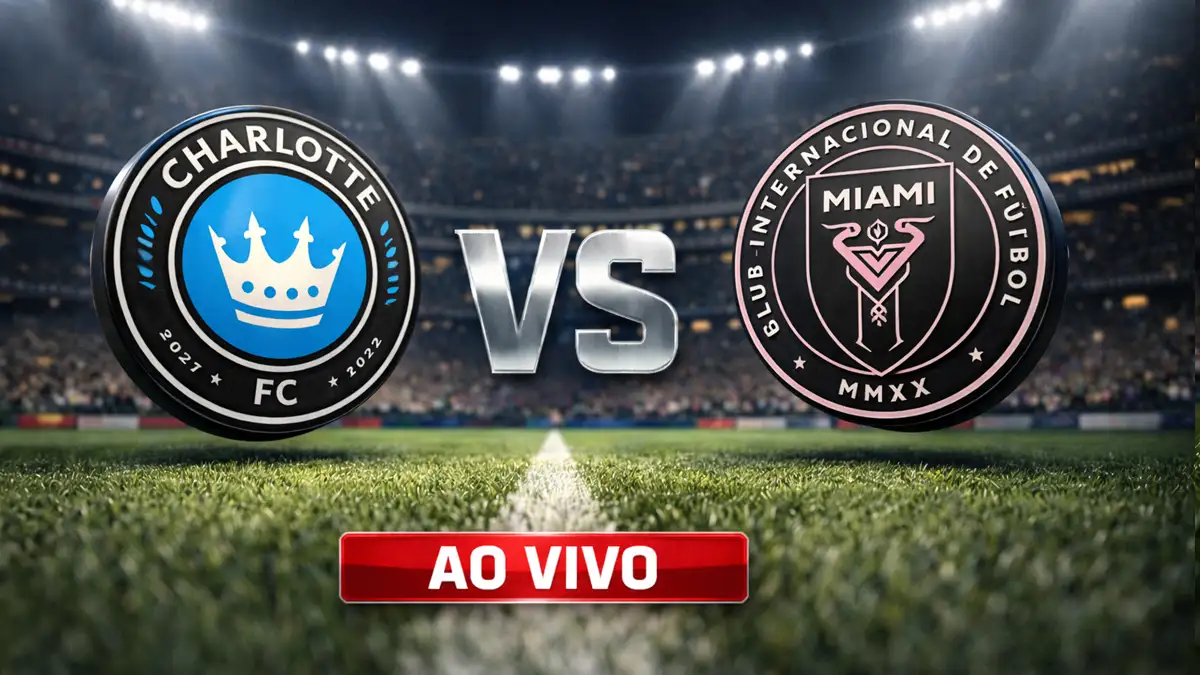 Charlotte x Inter Miami ao vivo hoje: onde assistir, horário e escalações pela MLS