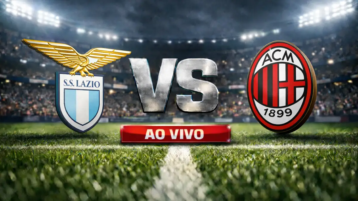 Onde assistir Lazio x Milan ao vivo: Horário e escalações na Serie A