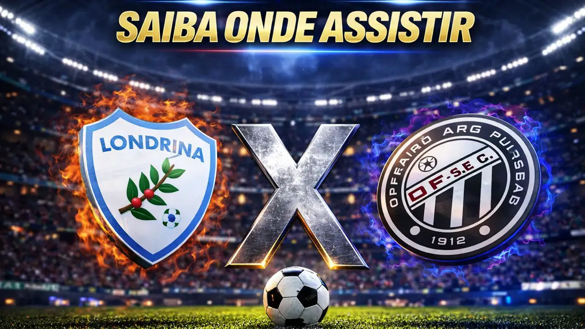 Londrina x Operário-PR: saiba onde e quando assistir ao jogo da Copa do Brasil