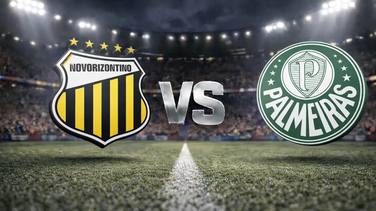 Onde assistir Novorizontino x Palmeiras ao vivo hoje no Paulistão