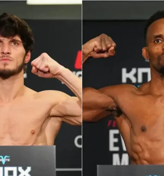 UFC hoje (21/03): onde assistir ao vivo, horário e card completo do UFC Londres