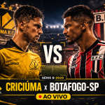 Criciuma x Botafogo-SP onde assistir e horario