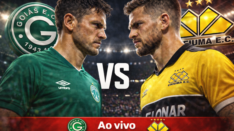 Goiás x Criciúma ao vivo: onde assistir a Série B