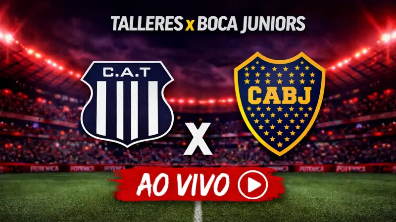 Onde assistir Talleres x Boca Juniors ao vivo hoje Campeonato Argentino