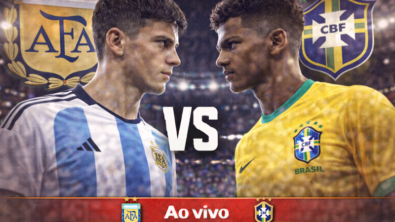 Argentina x Brasil Sub-17 onde assistir e horário