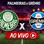 Onde assistir Palmeiras x Grêmio ao vivo hoje pela 9ª rodada Brasileirão