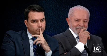 Flávio empata com Lula antes da crise do Banco Master