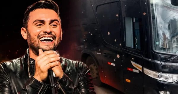 Mano Walter tem ônibus arrombado e perde figurino no MA